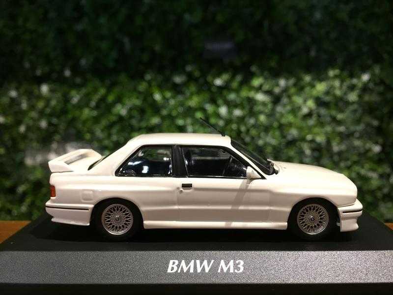 1/43 Minichamps BMW M3 (E30) 1987 White 940020301【MGM】