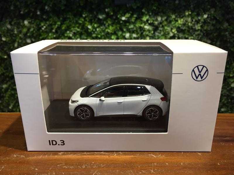 1/43 Norev Volkswagen VW ID3 2019 White 10A099300EK8【MGM】