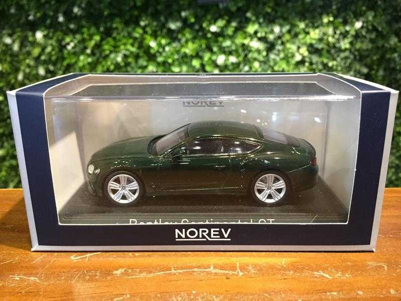 1/43 Norev Bentley Continental GT 2018 Green 270322【MGM】