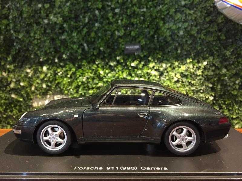 1/18 Autoart Porsche 911 (993) Carrera 1995 Green 78134【MGM】
