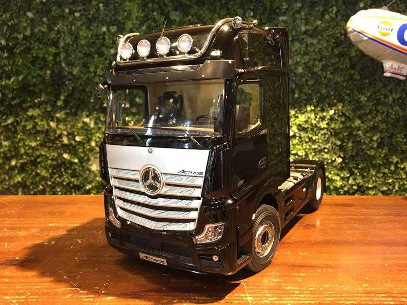 1/18 NZG Mercedes-Benz Actros GigaSpace Black 9921【MGM】