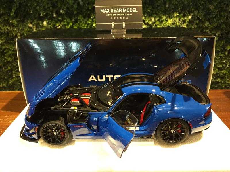 1/18 AUTOart Dodge Viper ACR 2017 Blue 71734【MGM】