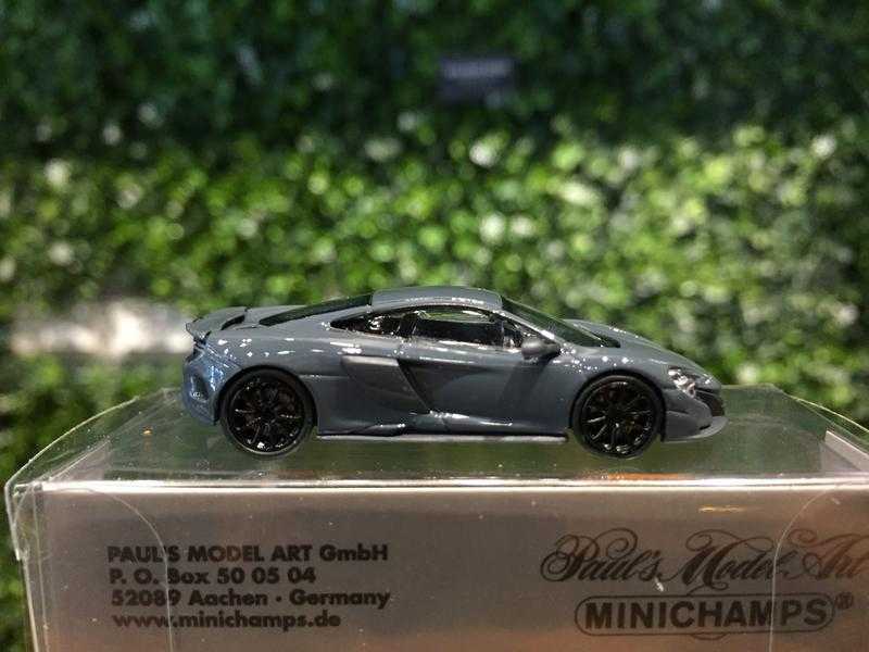 1/87 Minichamps McLaren 675LT Coupe Grey 870154420【MGM】