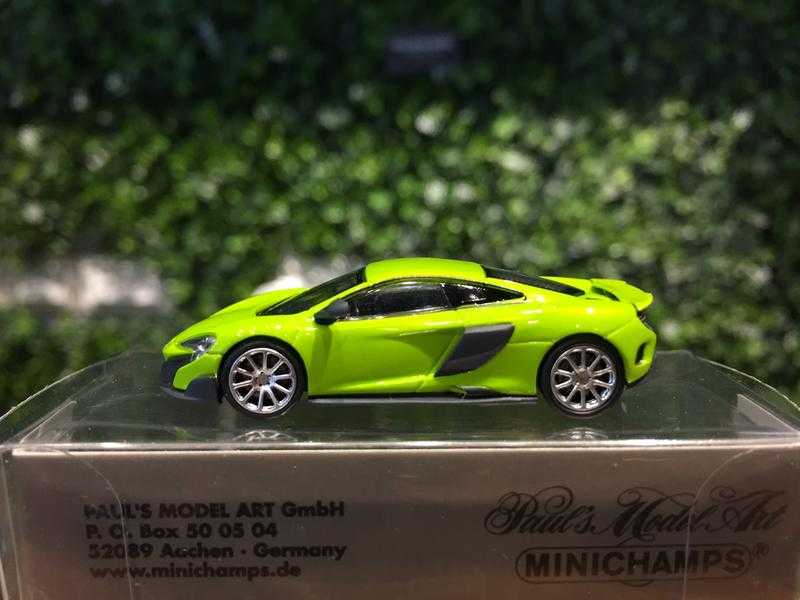 1/87 Minichamps McLaren 675LT Coupe Green 870154422【MGM】