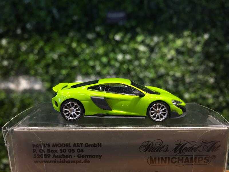 1/87 Minichamps McLaren 675LT Coupe Green 870154422【MGM】