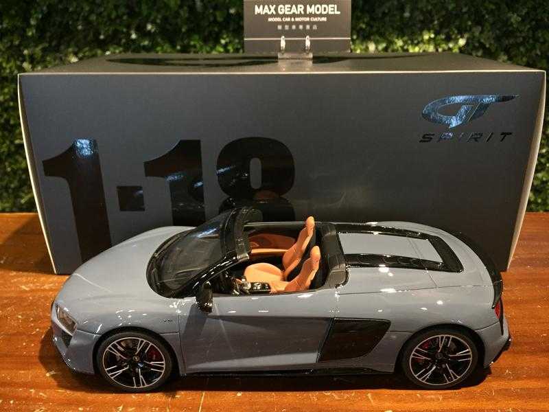 1/18 GT Spirit Audi R8 Spyder Kemora Grey GT256【MGM】