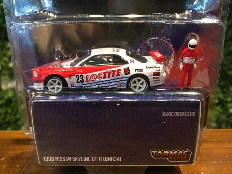 1/64 Tarmac Nissan Skyline GTR R34 1999 #51185【MGM】