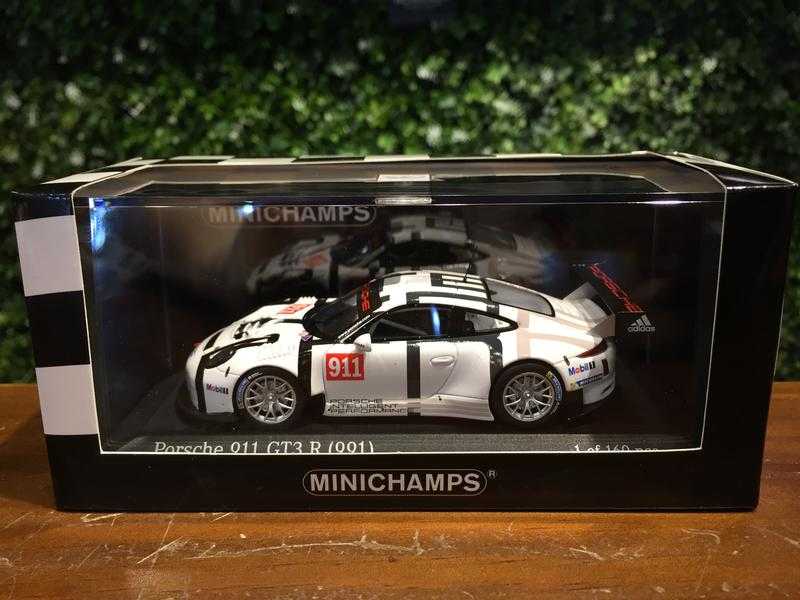 1/43 Minichamps Porsche 911 GT3R Presentation 437166691【MGM】