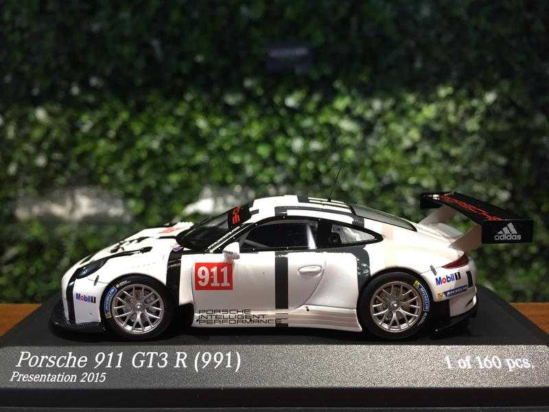 1/43 Minichamps Porsche 911 GT3R Presentation 437166691【MGM】