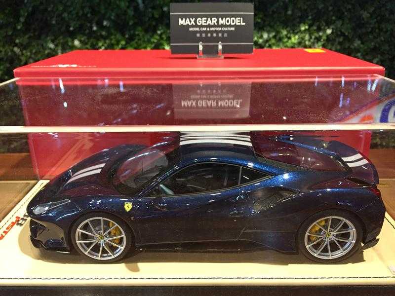 1/18 MR Ferrari 488 Pista Blue Tour de France FE025E【MGM】