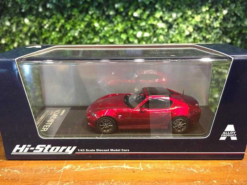 1/43 Hi-Story Mazda Roadster MX-5 RF 2016 Red HS194RE【MGM】