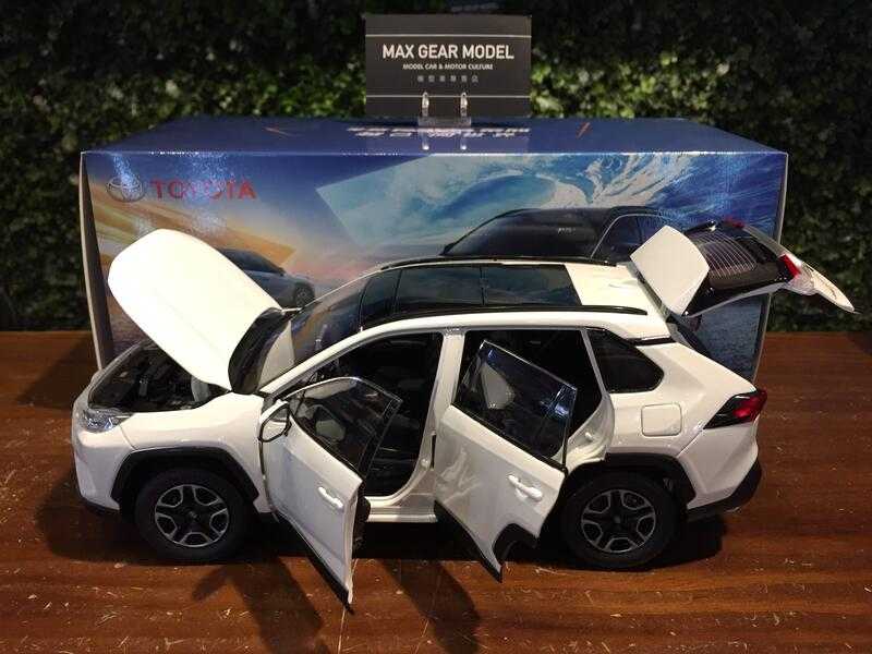 1/18 原廠 Toyota RAV4 White【MGM】