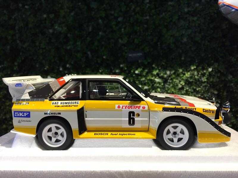 1/18 AUTOart Audi Quattro S1 Monte Carlo 1986 88602【MGM】