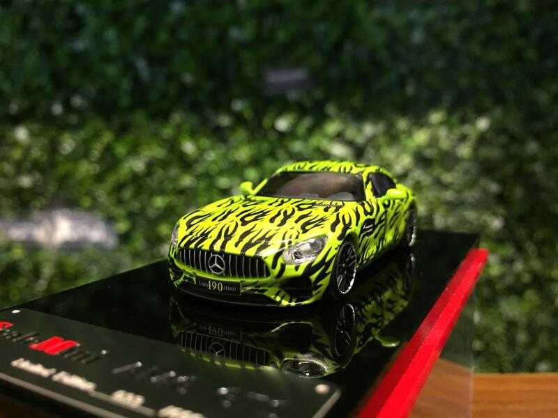 1/64 ScaleMini Mercedes-AMG GTS Neon Yellow SM64200302【MGM】