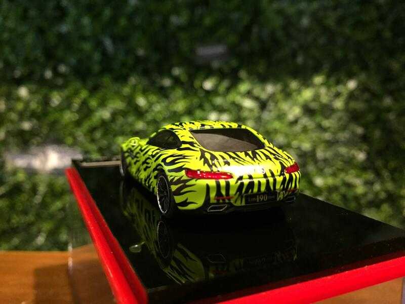 1/64 ScaleMini Mercedes-AMG GTS Neon Yellow SM64200302【MGM】