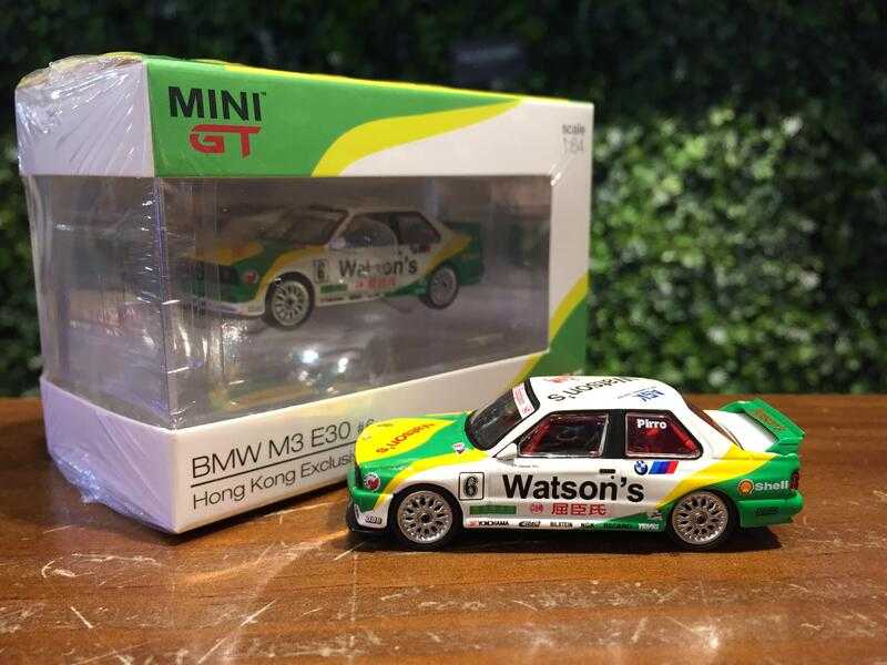 1/64 Mini GT BMW M3 E30 1991 Macau GP Winner MGT00055L【MGM】