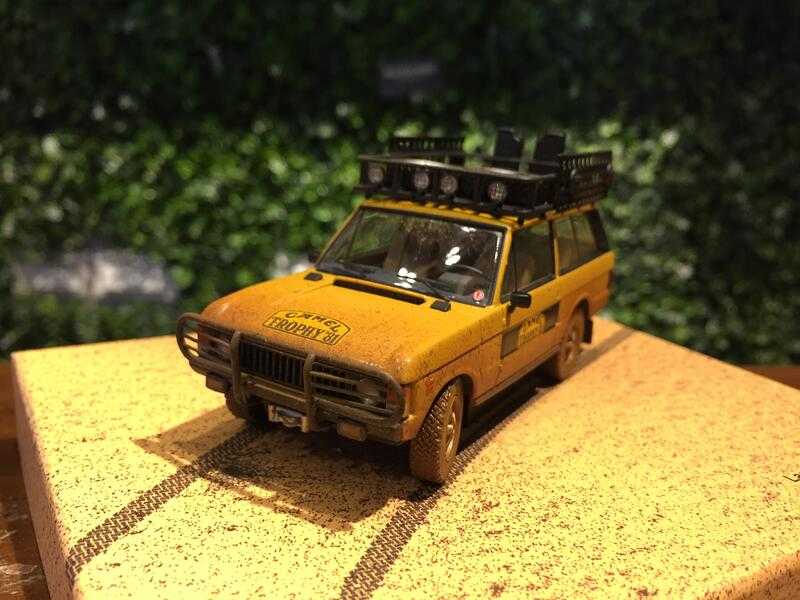 1/43 Almost Real Range Rover Camel Trophy 髒污版 410111【MGM】
