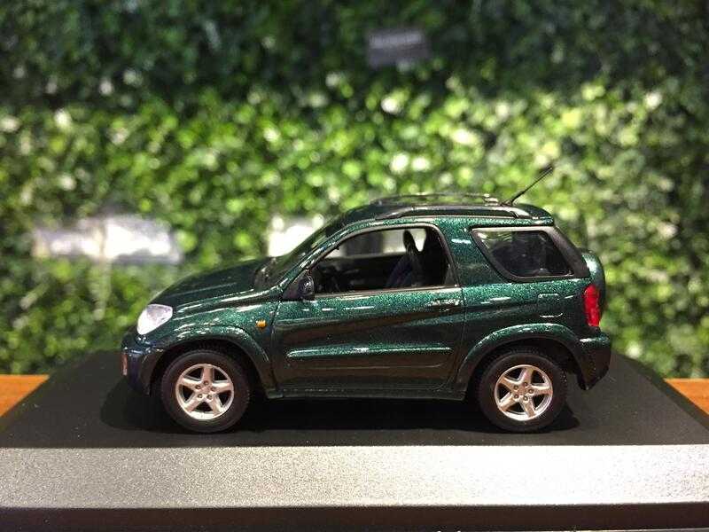 1/43 Minichamps Toyota RAV4 2000 Dark Green 940166001【MGM】