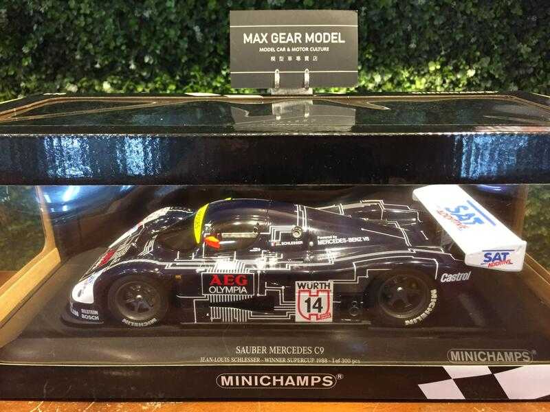 1/18 Minichamps Sauber Mercedes C9 Winner #14 155883514【MGM】