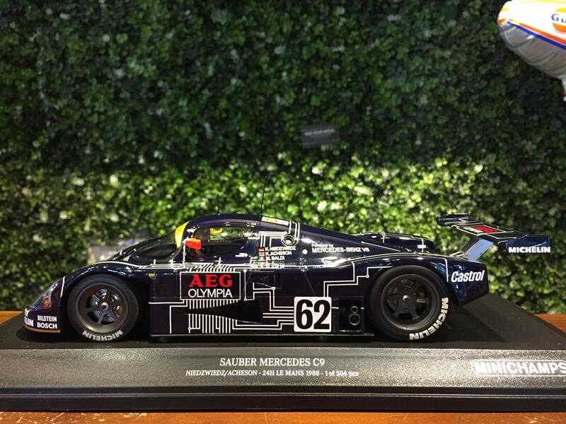 1/18 Minichamps Sauber Mercedes C9 24H LM #62 155883562【MGM】