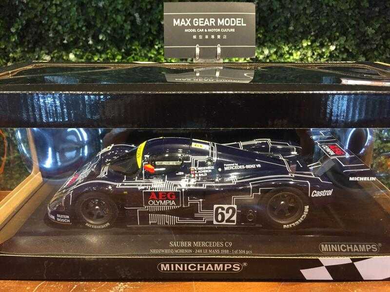 1/18 Minichamps Sauber Mercedes C9 24H LM #62 155883562【MGM】