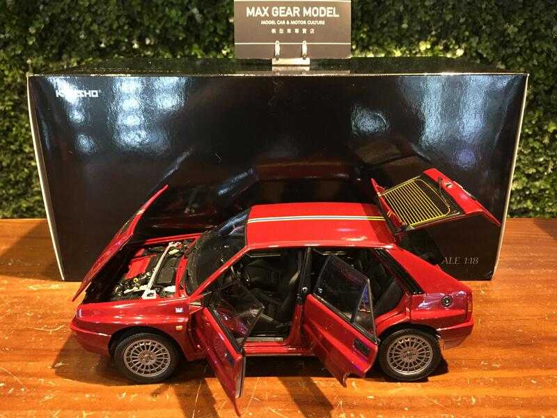 1/18 Kyosho Lancia Delta HF Integrale Final Red 08343C【MGM】