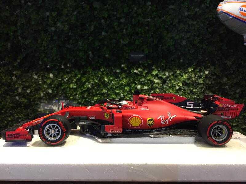 1/18 BBR Ferrari SF90 S.Vettel F1 Italian BBR191835【MGM】