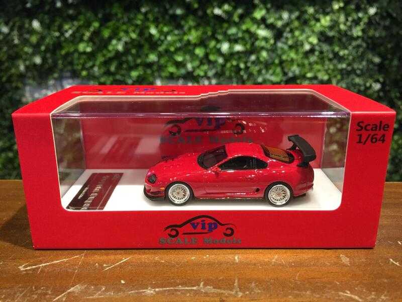 1/64 VIP Models Toyota Supra (JZA80) Red【MGM】