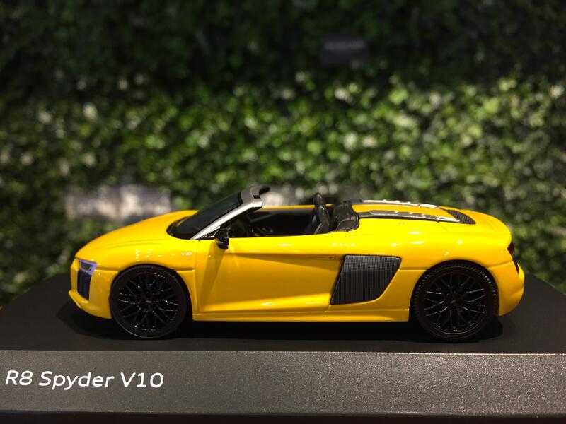 1/43 Herpa Audi R8 Spyder V10 Vegas Yellow 5011618531【MGM】