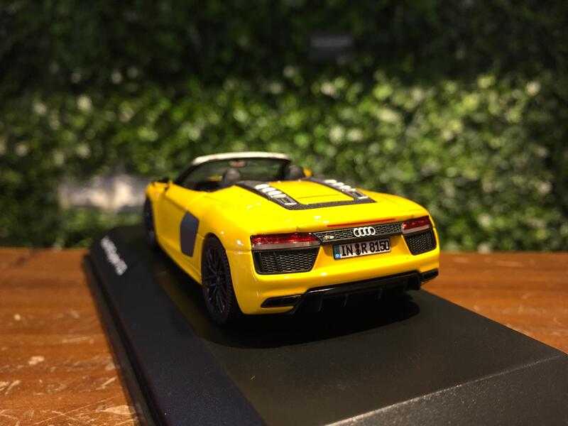 1/43 Herpa Audi R8 Spyder V10 Vegas Yellow 5011618531【MGM】