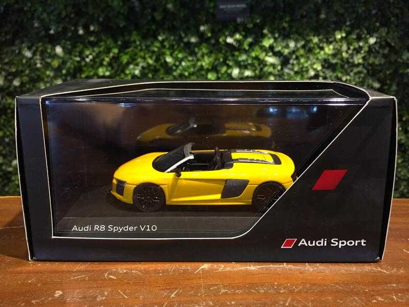 1/43 Herpa Audi R8 Spyder V10 Vegas Yellow 5011618531【MGM】