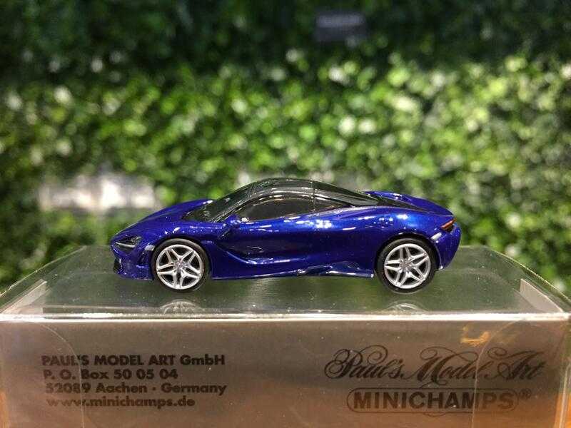 1/87 Minichamps McLaren 720S Blue 870178720【MGM】