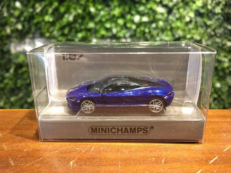 1/87 Minichamps McLaren 720S Blue 870178720【MGM】