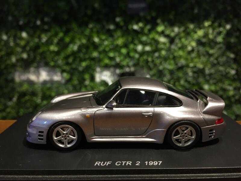 1/43 Spark Porsche 993 RUF CTR 2 Silver 1997 S0706【MGM】