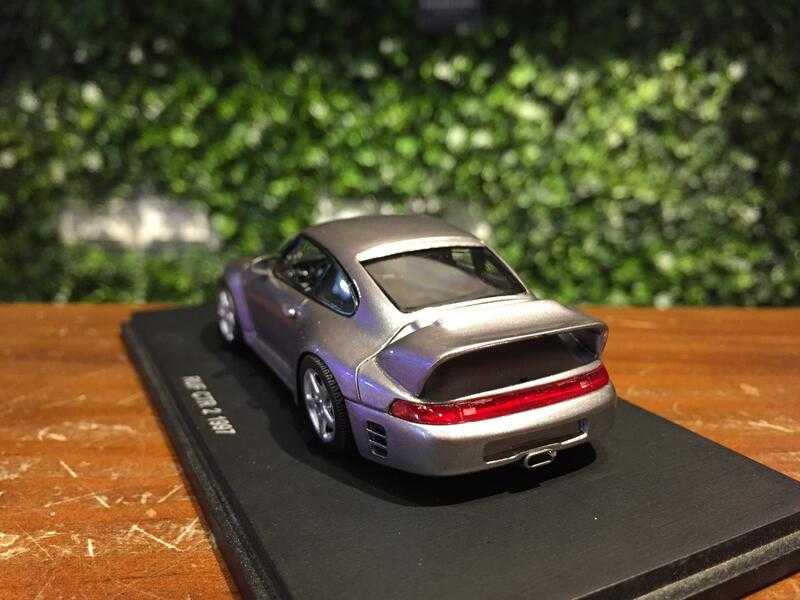 1/43 Spark Porsche 993 RUF CTR 2 Silver 1997 S0706【MGM】