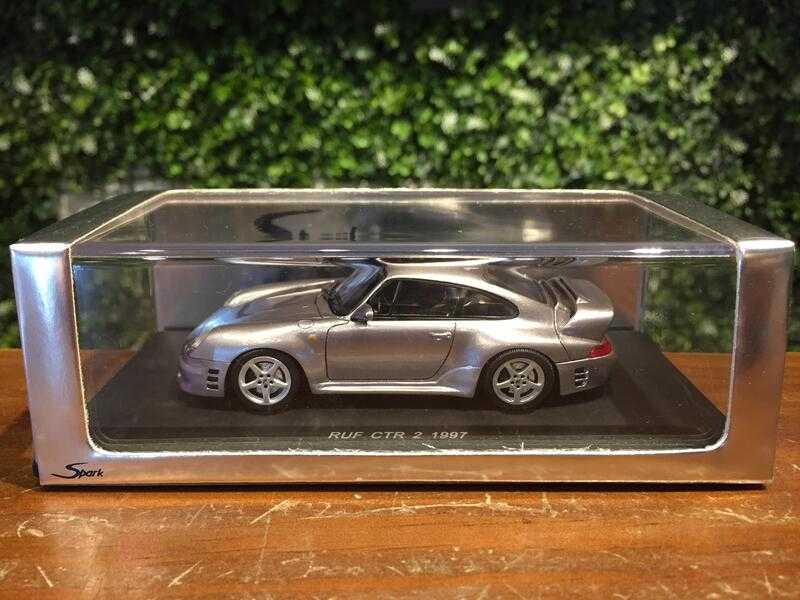 1/43 Spark Porsche 993 RUF CTR 2 Silver 1997 S0706【MGM】