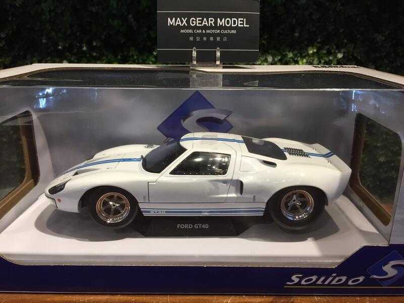 1 18 Solido Ford Gt40 Mk1 Lm 1968 S1803002【mgm】 Max Gear Model 模型店 線上