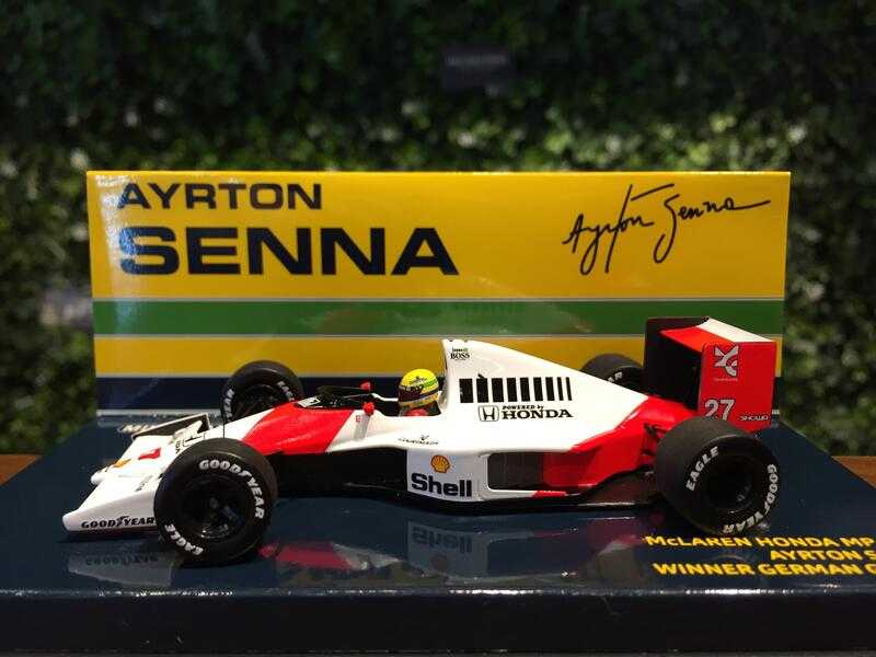 1/43 Minichamps McLaren MP4/5B Senna Winner German GP【MGM】