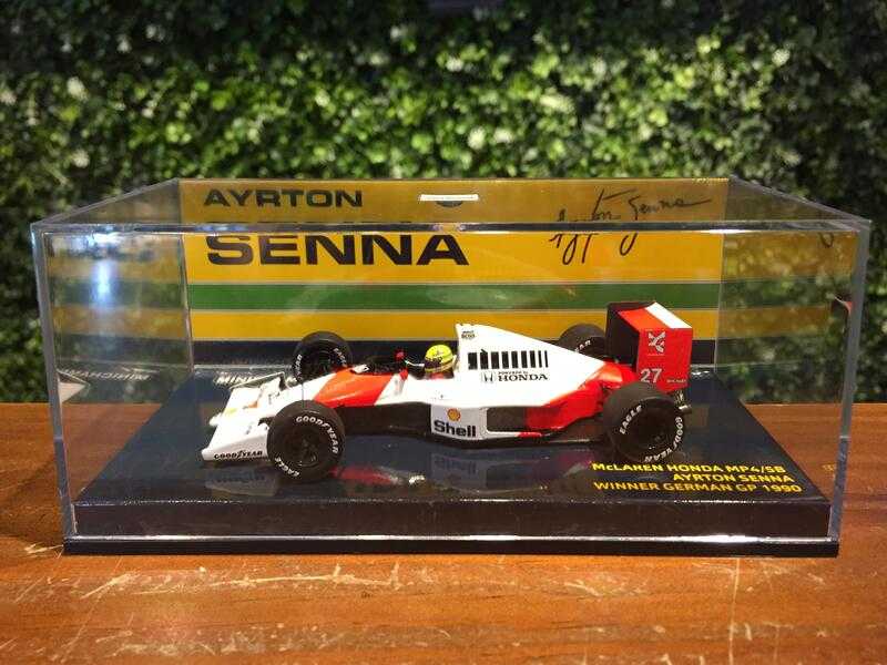 1/43 Minichamps McLaren MP4/5B Senna Winner German GP【MGM】