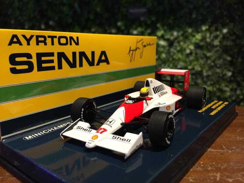 1/43 Minichamps McLaren MP4/5B Senna Winner German GP【MGM】
