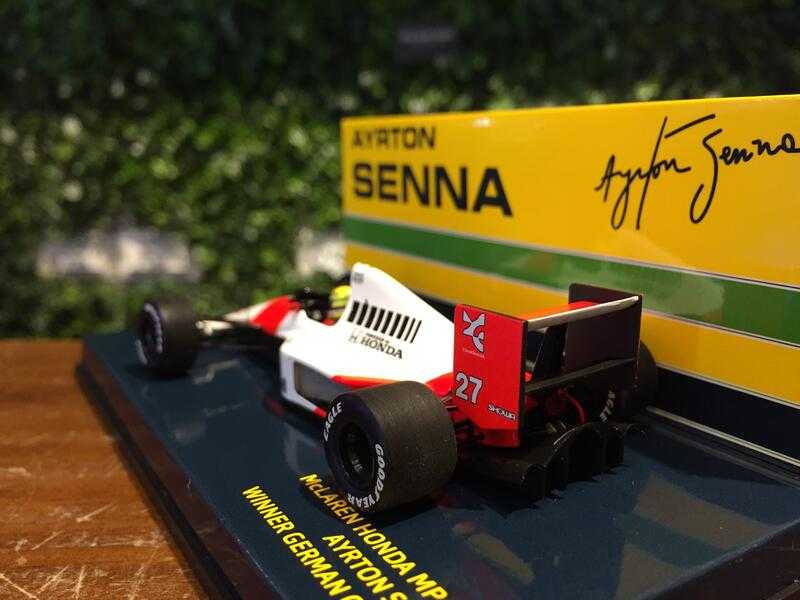 1/43 Minichamps McLaren MP4/5B Senna Winner German GP【MGM】