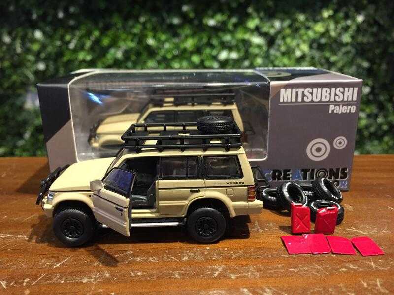 1/64 BM Creations Mitsubishi 2Gen Pajero Pack 64B0047【MGM】