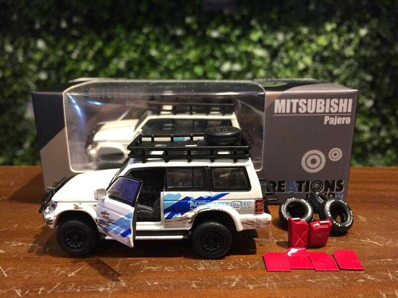 1/64 BM Creations Mitsubishi 2Gen Pajero Pack 64B0055【MGM】