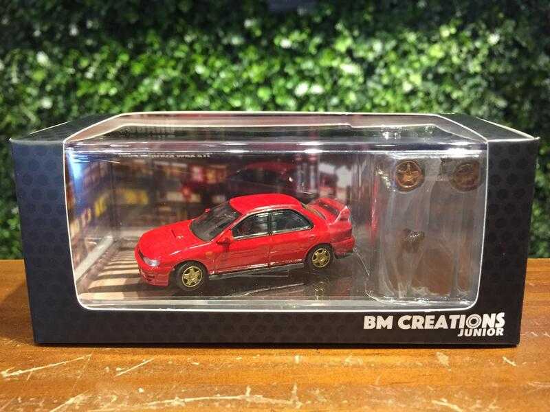 1/64 BM Creations Subaru Impreza WRX STi Red 64B0057【MGM】