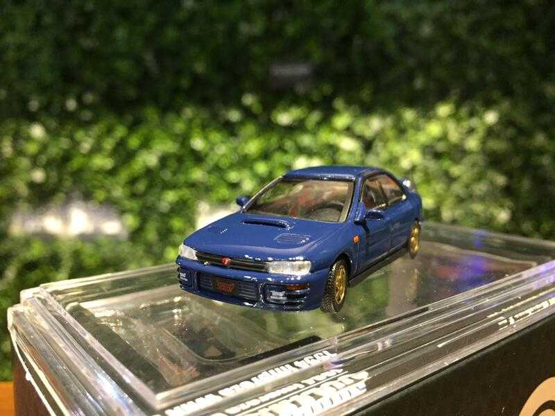 1/64 BM Creations Subaru Impreza WRX STi Blue 64B0059【MGM】