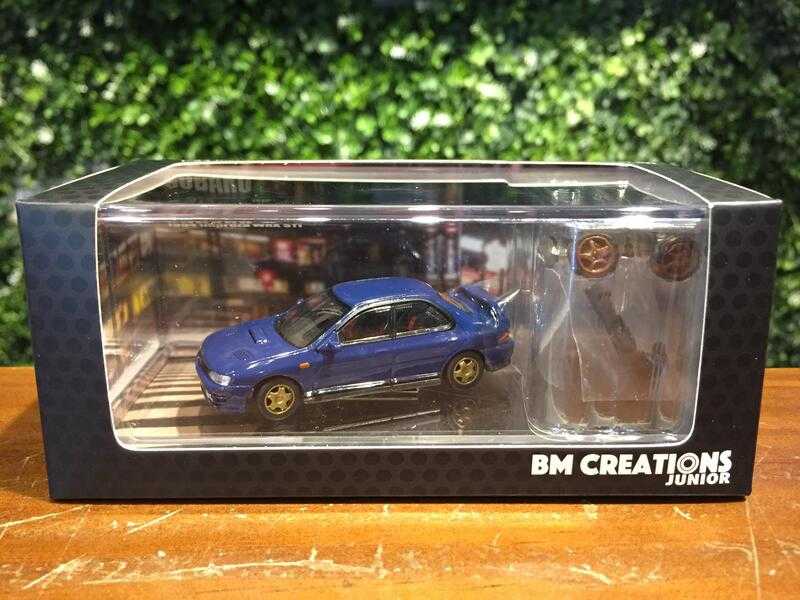 1/64 BM Creations Subaru Impreza WRX STi Blue 64B0059【MGM】
