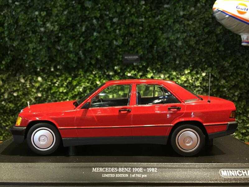 1/18 Minichamps Mercedes-Benz 190E W201 1982 155037000【MGM】