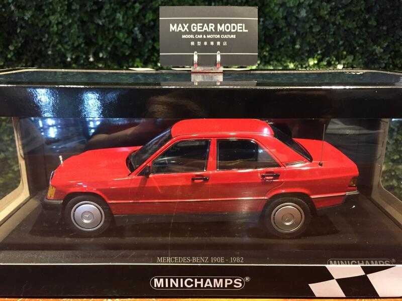 1/18 Minichamps Mercedes-Benz 190E W201 1982 155037000【MGM】