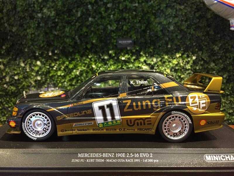 1/18 Minichamps Mercedes-Benz 190E EVO 2 #11 155913611【MGM】