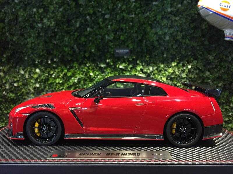 1/18 MakeUp NISSAN GT-R NISMO 2020 Red IM041B【MGM】